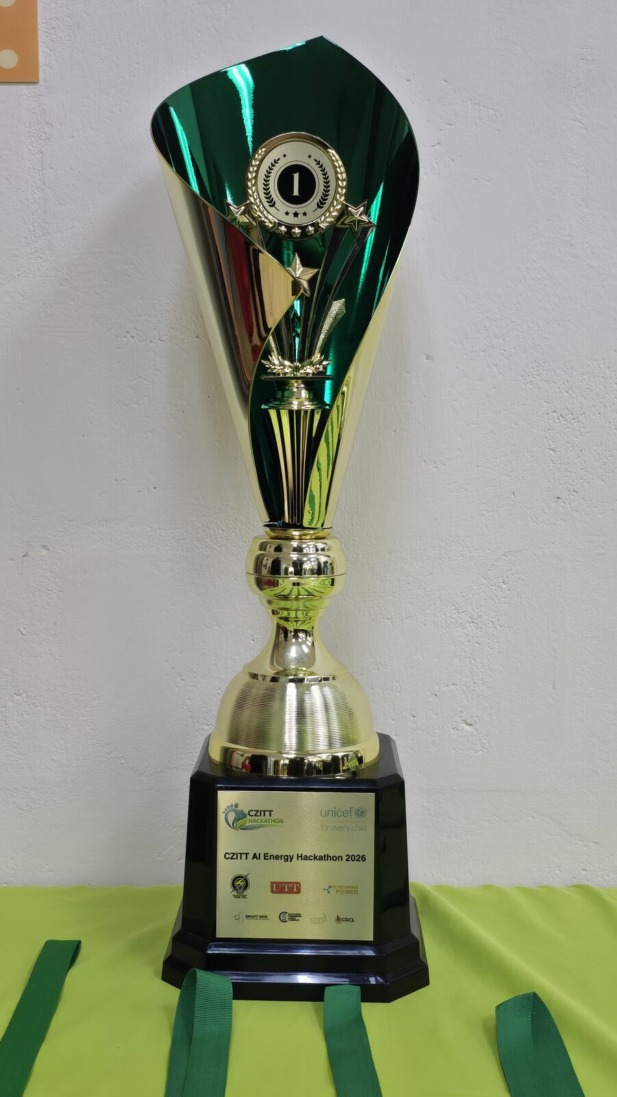 First place trophy